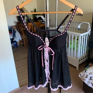 Victoria’s Secret Babydoll Cami Lingerie NWT 36B
